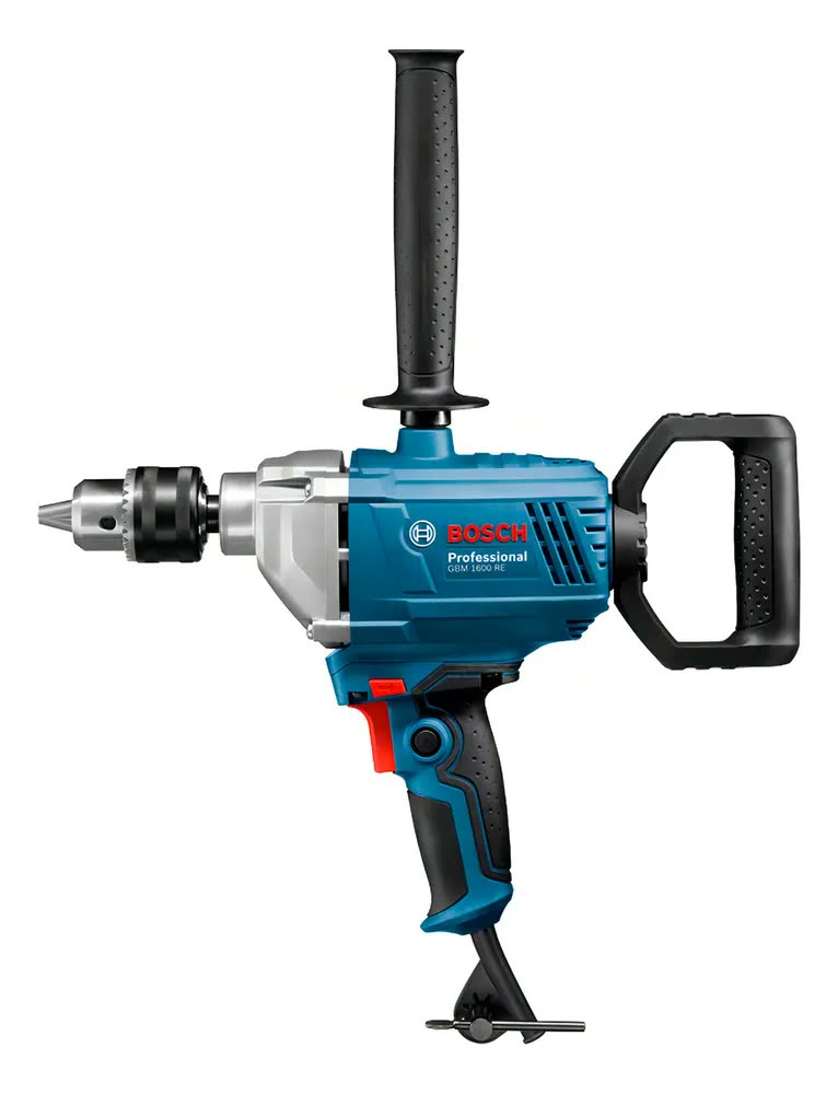 Furadeira de rotação 5/8 Gbm 1600 Re 850w 0-630 rpm cor azul