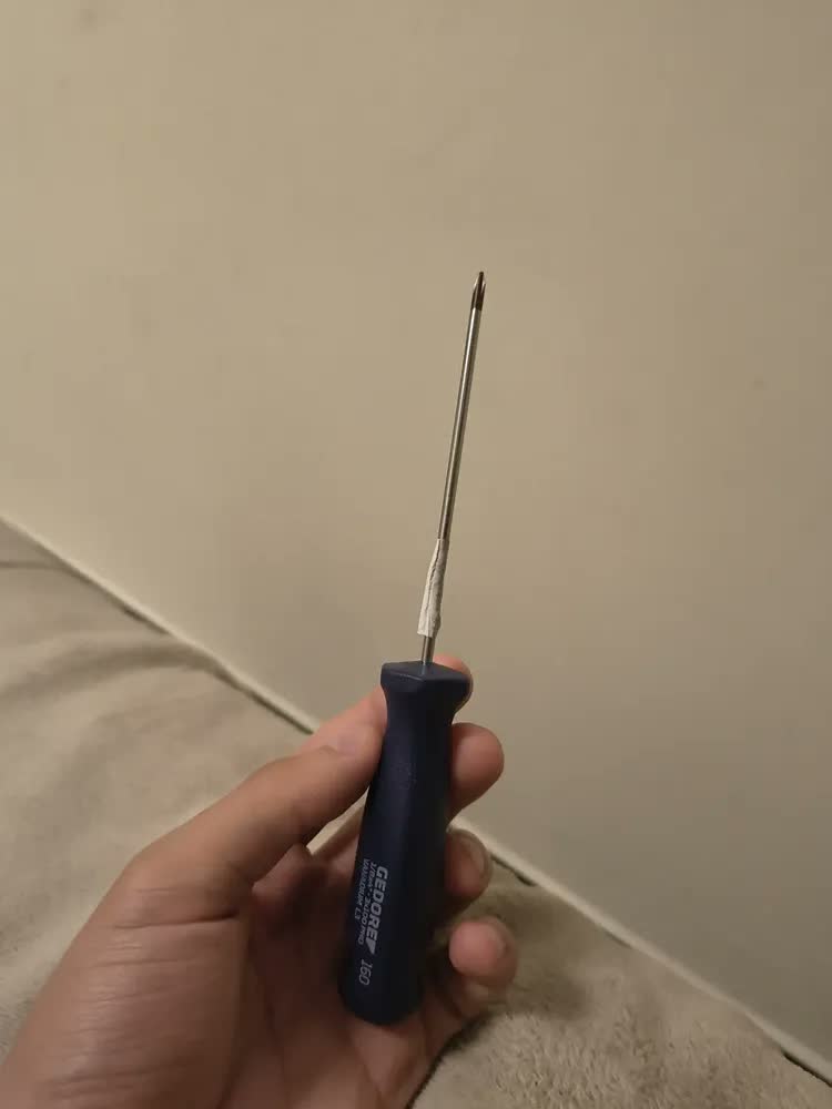 foto de Chave De Fenda Ponta Cruzada Philips Ph0 1/8x4 Pol 3x100mm