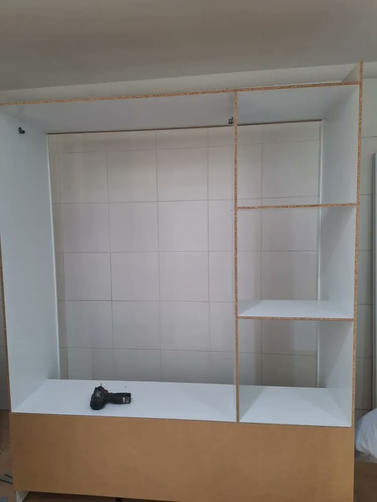 foto de Guarda Roupa Casal Mônaco Madesa 3 Portas Correr De Espelho Cor Rustic
