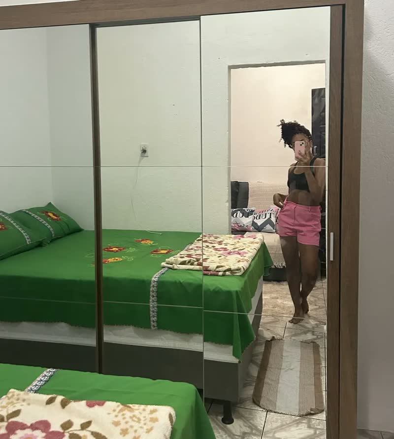 foto de Guarda Roupa Casal Mônaco Madesa 3 Portas Correr De Espelho Cor Rustic