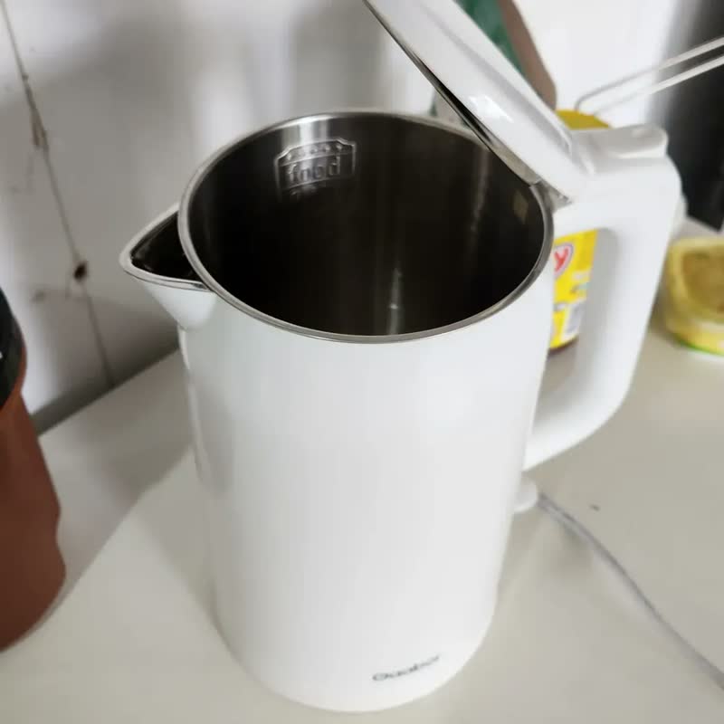 foto de Chaleira Elétrica 1,7l Gaabor 1500w Aço Inox E Cabo Retrátil Cor Branco