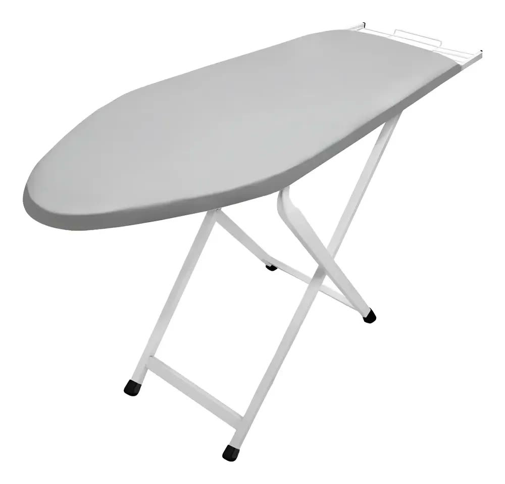 Mesa de Passar Roupa Açomix Suprema Jumbo Dobrável Porta-Ferro