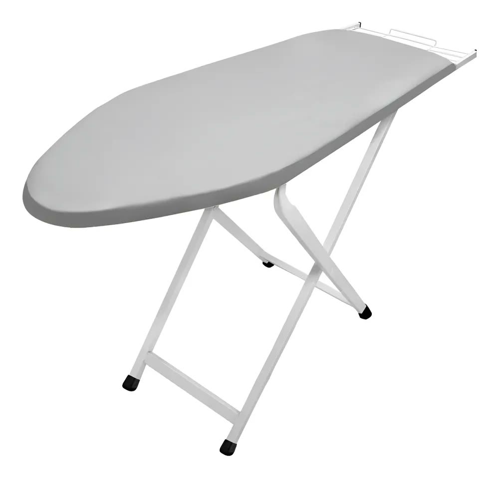 Mesa de Passar Roupa Açomix Suprema Jumbo Dobrável Porta-Ferro
