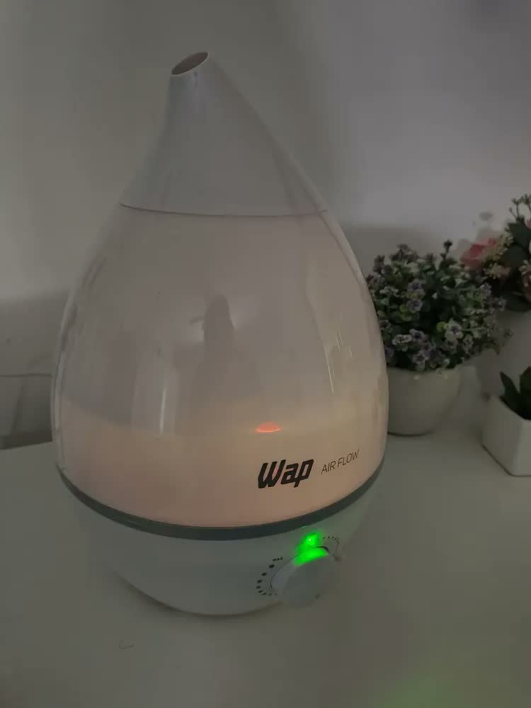 foto de Umidificador Com Luminária e Difusor de Aromas Air Flow Branco e Cinza WAP 127V/220V