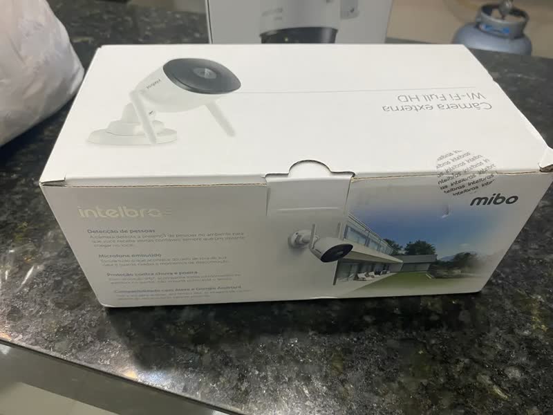 foto de Câmera Inteligente Intelbras iM5SC con Wi-Fi Full HD color Branca