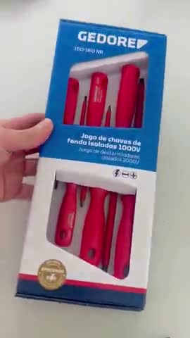 vídeo do produto