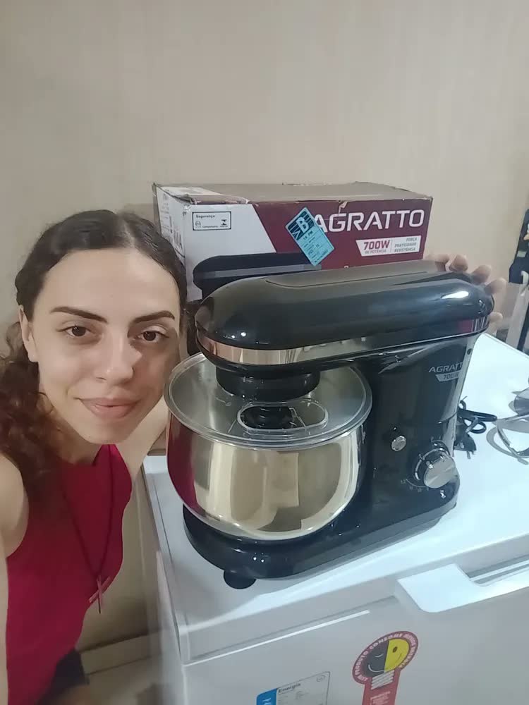 foto de Batedeira Planetaria supremma ABPI1I-02 5L 700W Agratto