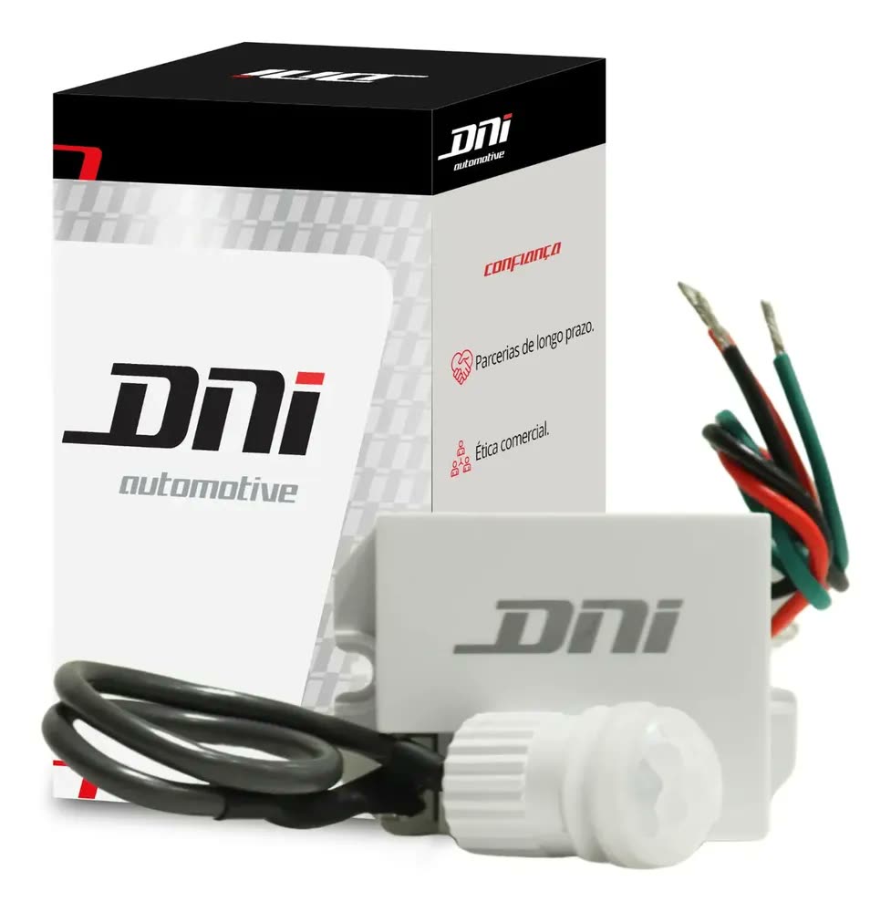 Sensor de Presença Embutir Teto/Parede Bivolt DNI 6029