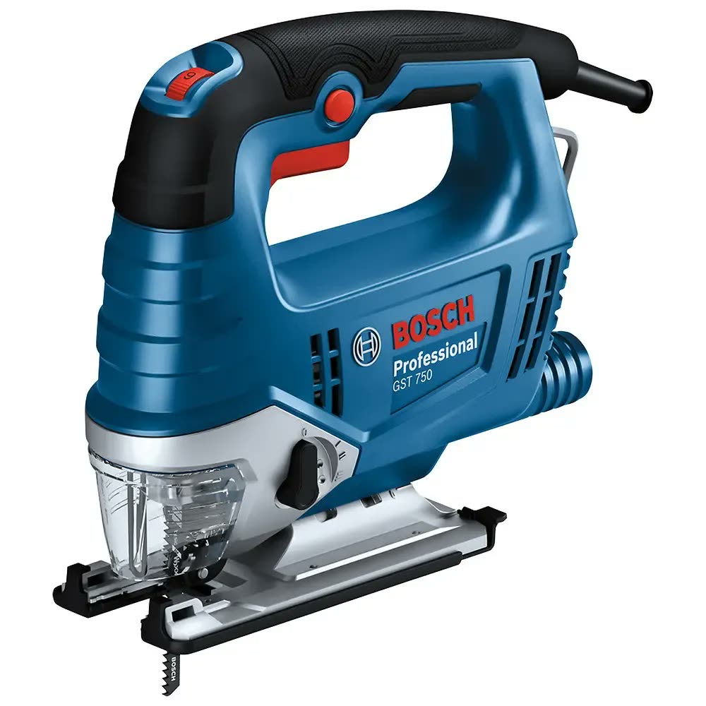 Serra elétrica Bosch Gst 750 520w + Lâmina de corte de madeira 1 T 111c
