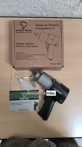 vídeo do produto