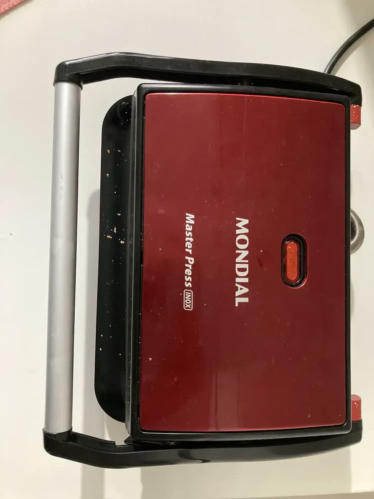 foto de Master Press Inox, Mondial 1000W PG-01-RC-CL Vermelho 220V
