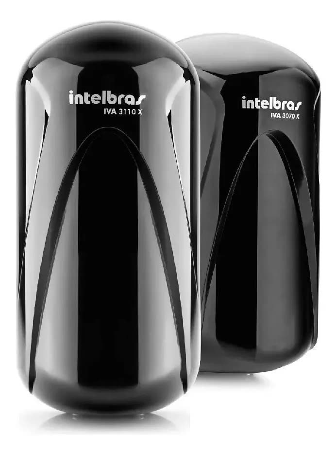 foto de Sensor Barreira Ativa Feixe Duplo 110 M Iva 3110 X Intelbras Preto
