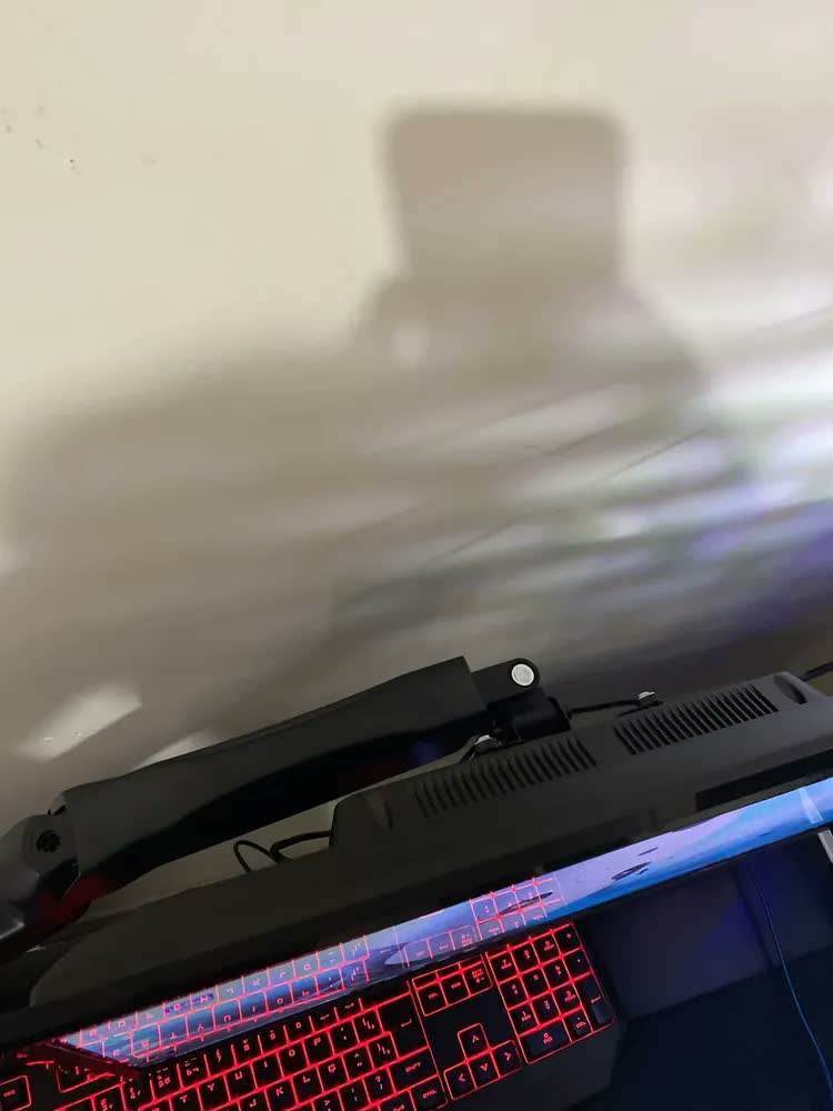 foto de Suporte De Mesa Com Pistão A Gás 14 À 32'' Aquário Sim-2000 Cor Preto