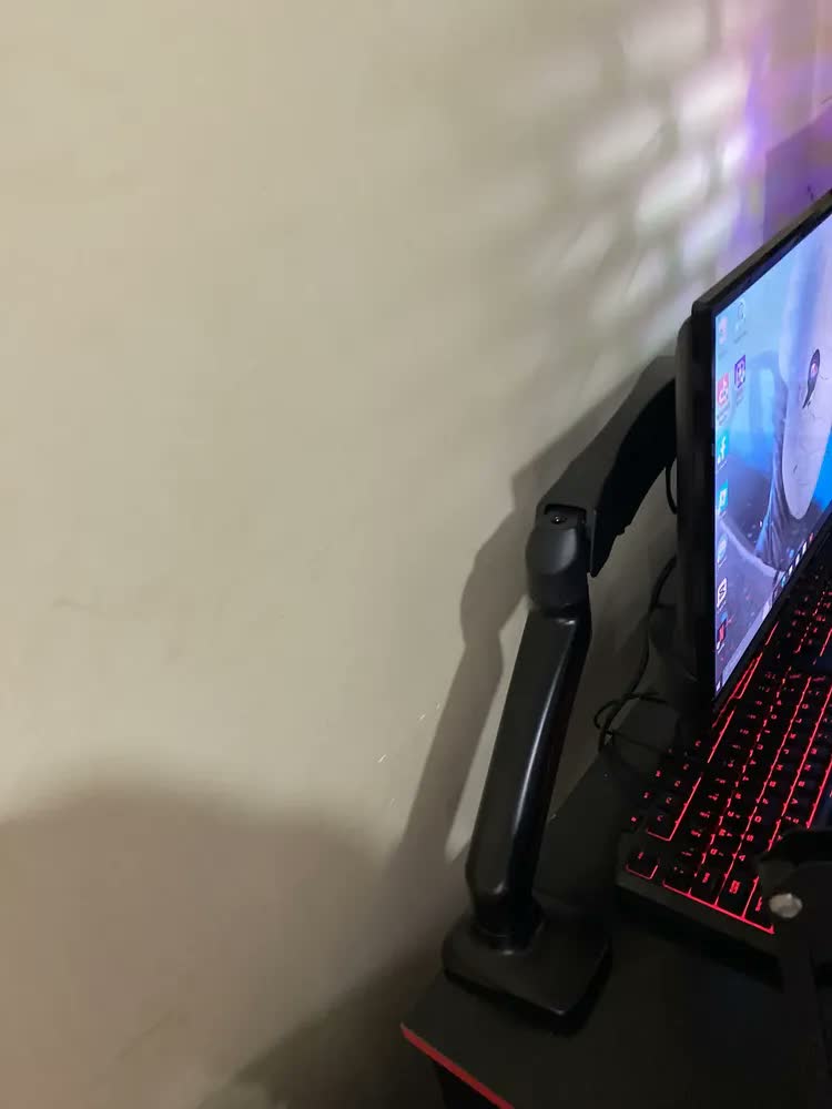 foto de Suporte De Mesa Com Pistão A Gás 14 À 32'' Aquário Sim-2000 Cor Preto