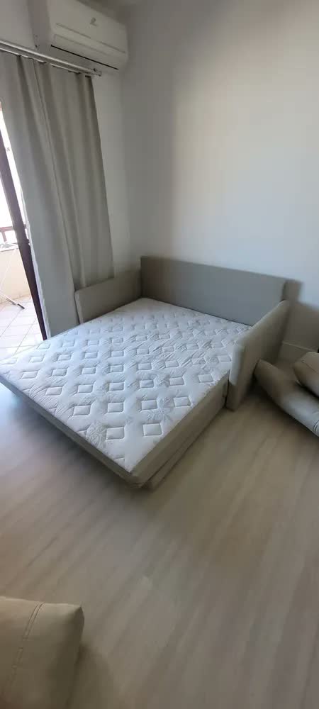 foto de Sofá modular Herval Premium Aurora de 3 cuerpos tela linho color bege