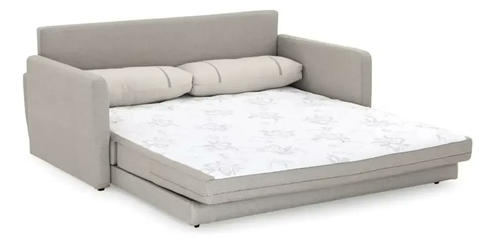 foto de Sofá modular Herval Premium Aurora de 3 cuerpos tela linho color bege