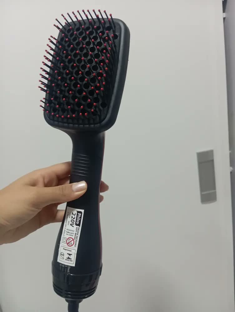 foto de Escova Philco Soft Brush 1200w Cor Preto