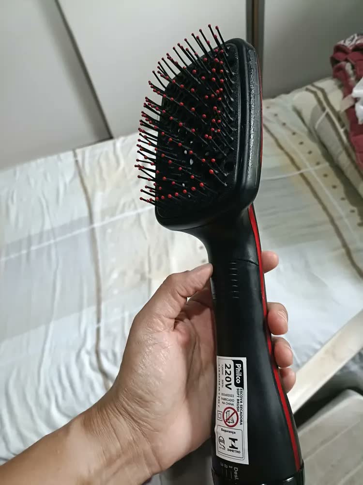 foto de Escova Philco Soft Brush 1200w Cor Preto