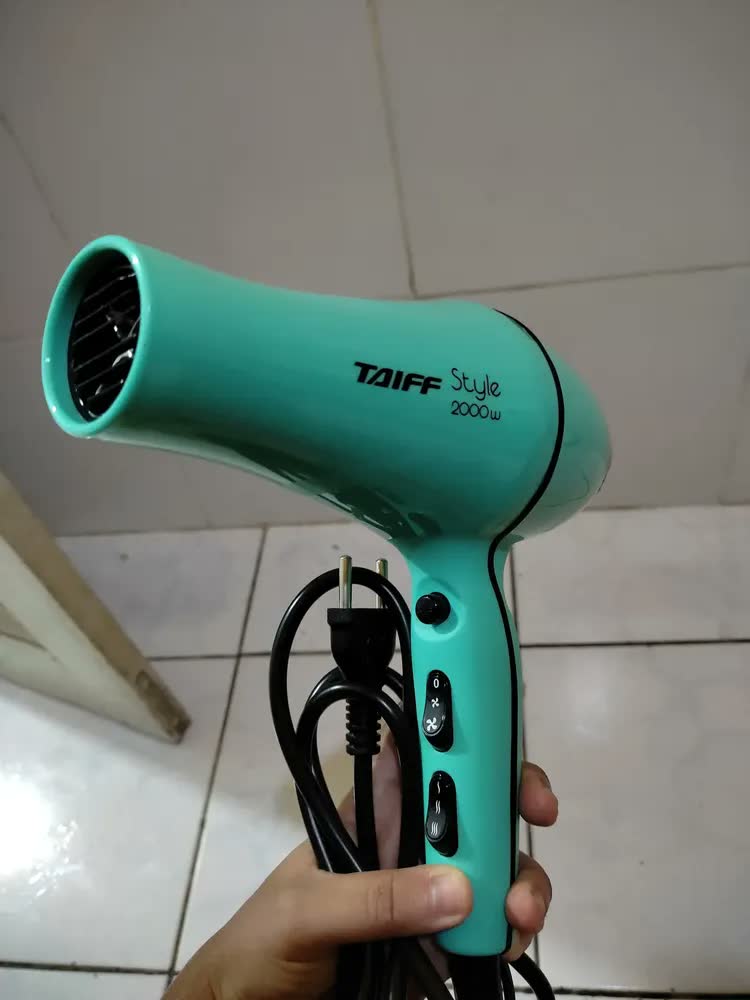 foto de Secador De Cabelo Profis Style Azul 2000w Taiff 110 Volts