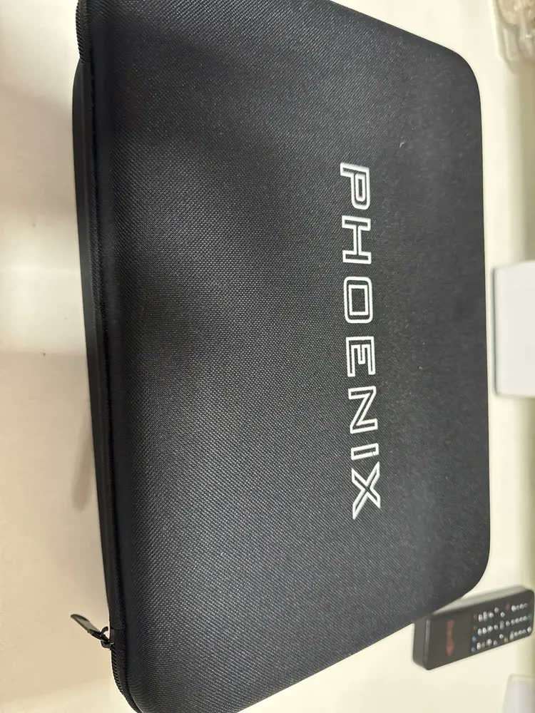 foto de Massageador Elétrico Phoenix A2 Profissional Digital Cor Preto