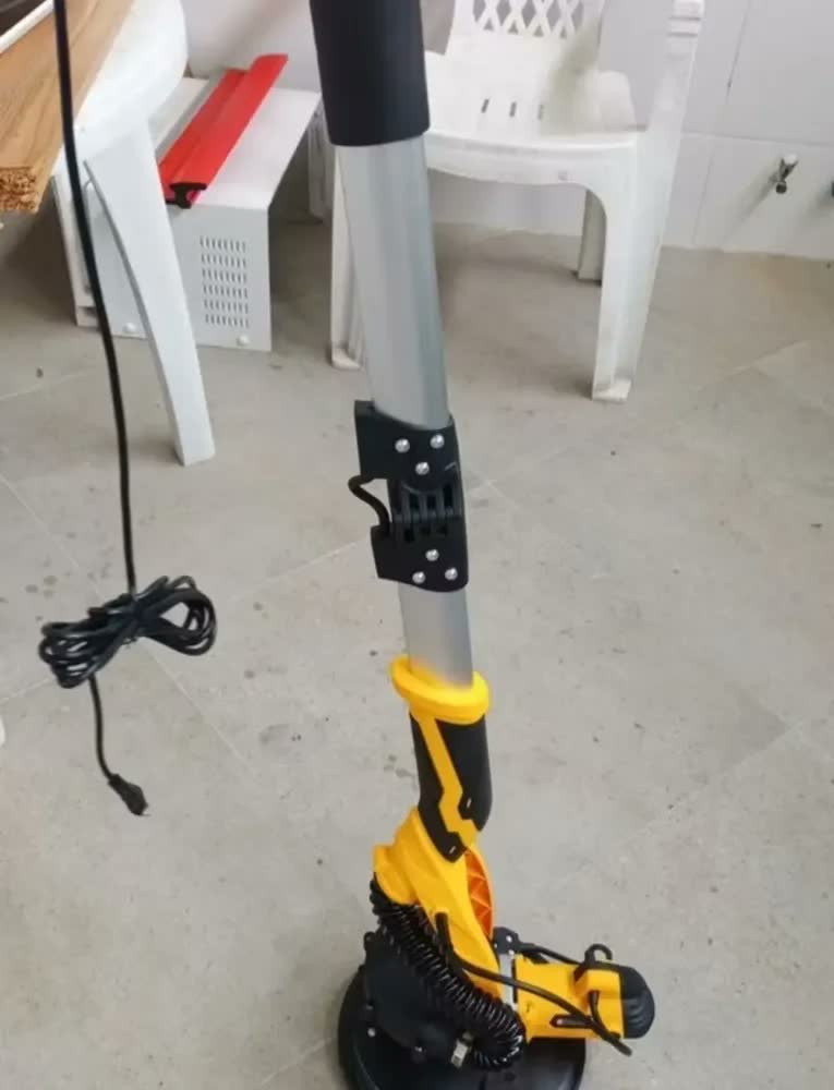 foto de Lixadeira De Parede, Teto E Drywall Profissional Com Led Cor Preto Frequência 60Hz