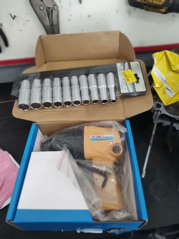 foto de Chave de Impacto Pneumática Chiaperini CHI 680 1/2 Pol Profissional