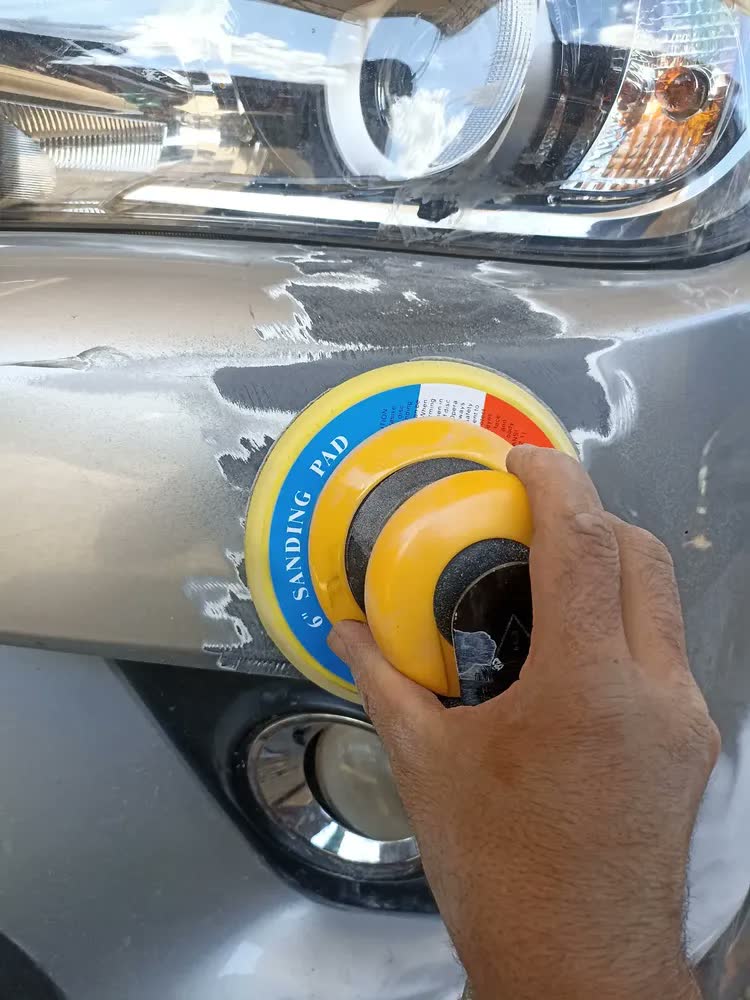 foto de Lixadeira Roto Orbital 6 Polegadas Pneumatica Ml90 Malong