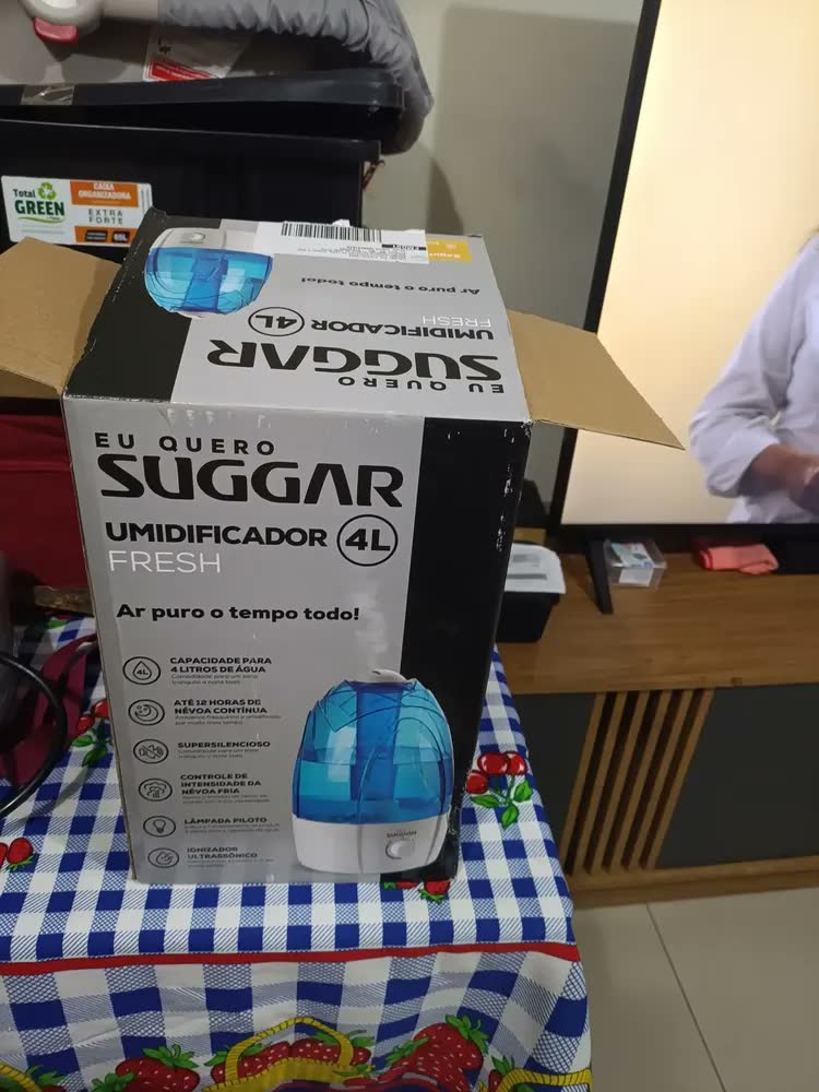 foto de Umidificador De Ar 4 Litros Suggar Bivolt Um45bibr Branco