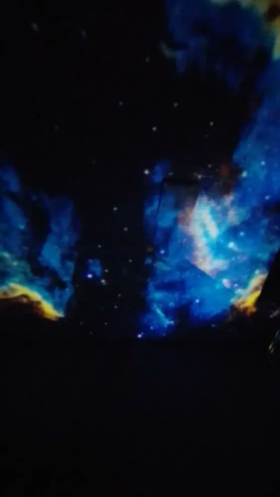 foto de Luminária Abajur Globo Galaxy Rotativa Criança Quarto Ws5807 Cor da cúpula Preto Cor da estrutura Branco