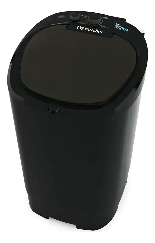 Mueller Big tanquinho preto 20kg