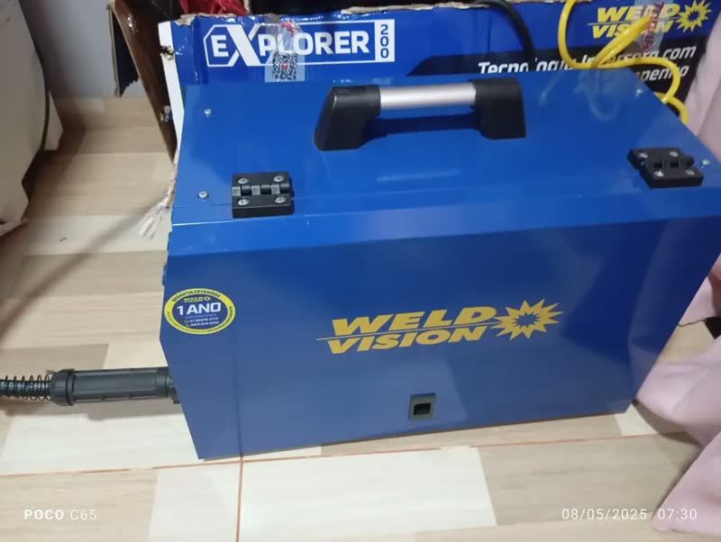 foto de Inversora De Solda Multiprocesso 200a Weldvision Explorer
