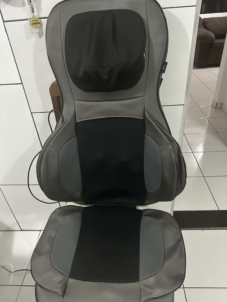 foto de Assento Massageador Shiatsu Compressão Aquece 3d Relaxmedic