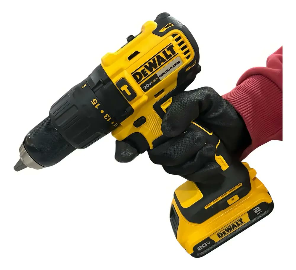 Furadeira e Parafusadeira à Bateria Dewalt Modelo DCD7781D2 2 Baterias e 1 Carregador 20V