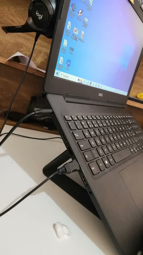 foto de Suporte Notebook Laptop Universal Apoio De Mesa Levantar