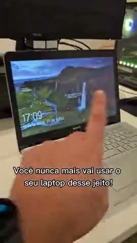 vídeo do produto