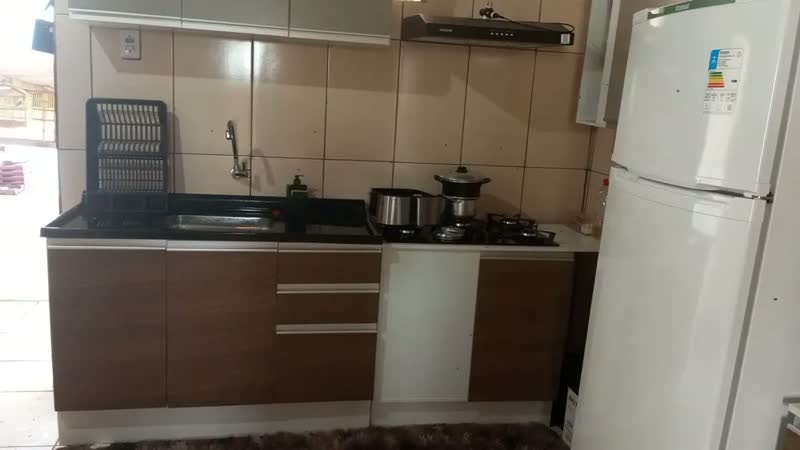 foto de Sala De Jantar Mesa Tampo De Vidro 4 Cadeiras Tifani Madesa Cor Rustic/Crema/Sintético Bege XMMDJA040165