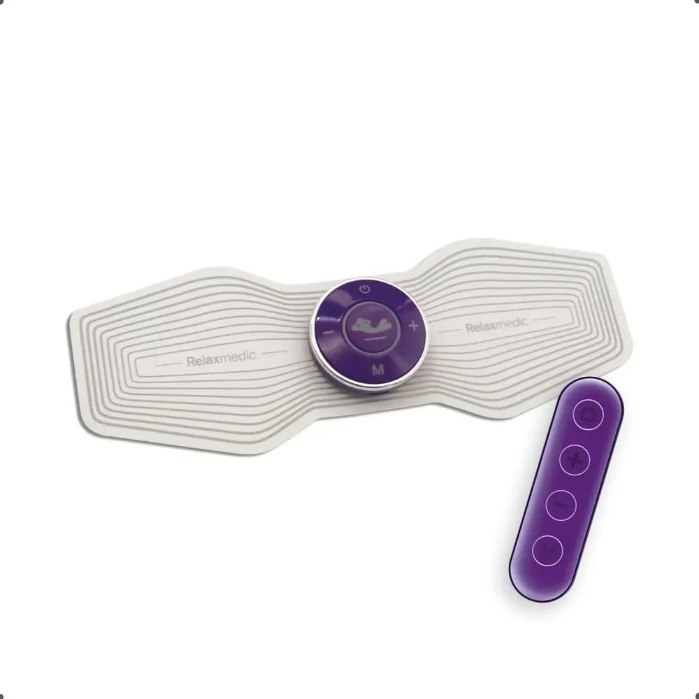foto de Massageador Portátil Fisio Tens Control Anvisa Eletrochoque Cor Cinza