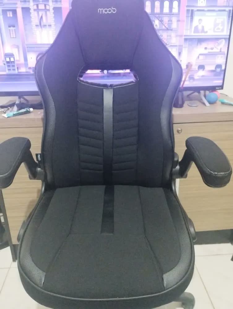 foto de Cadeira De Escritório Presidente Moob Force Giratória