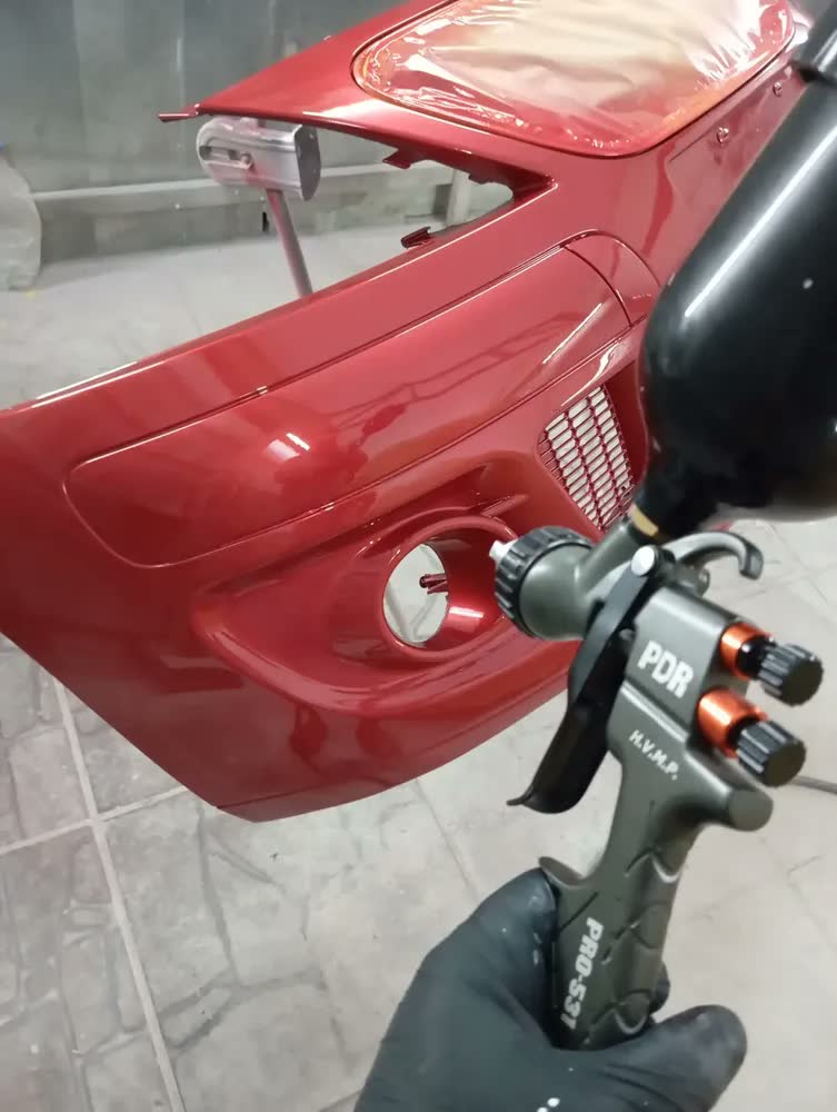 foto de Pistola De Pintura Hvmp Pdr Pro-531p Bico 1,2mm 600ml P31p