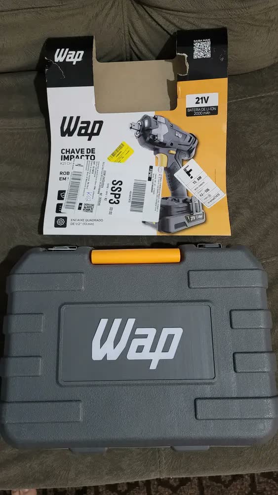 foto de Chave De Impacto Bateria Wap K21 Ch01 Torque 350nm