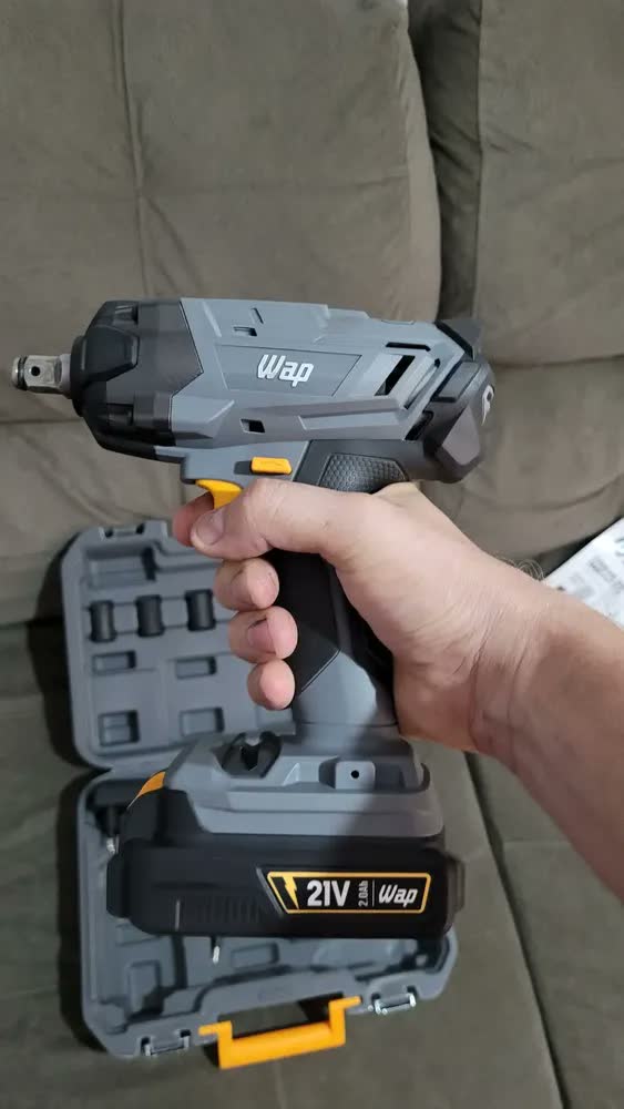 foto de Chave De Impacto Bateria Wap K21 Ch01 Torque 350nm