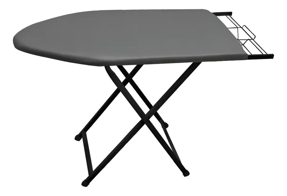 Mesa De Passar Suprema Jumbo Açomix Estrutura Reforçada Porta-Ferro Dobravel