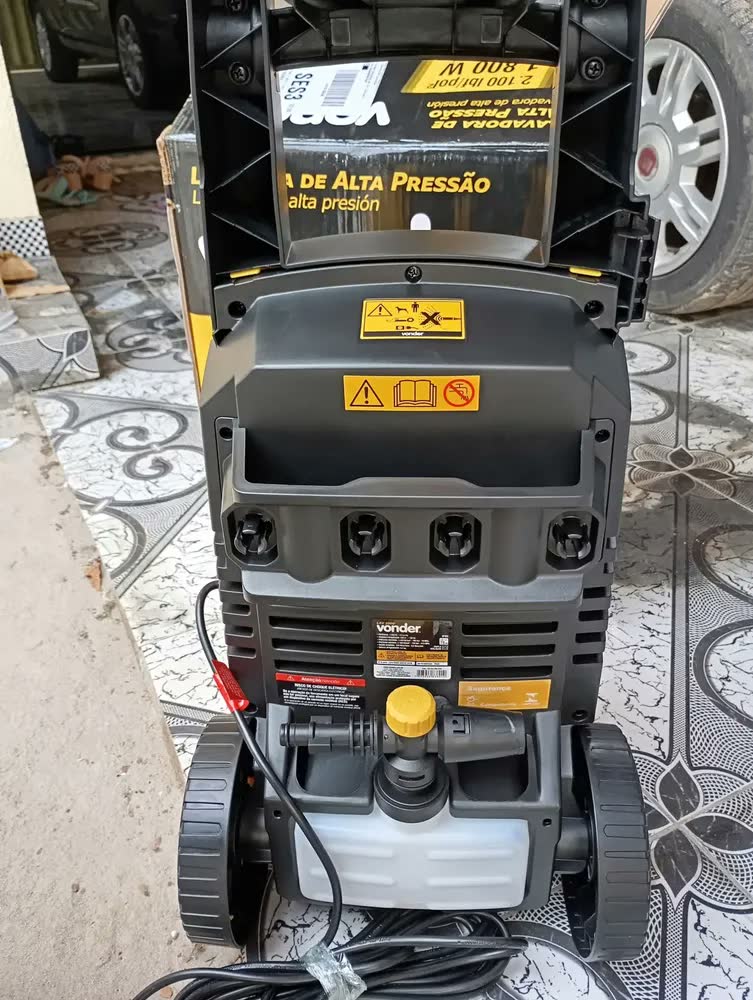 foto de Lavadora De Alta Pressão Lav2000 Vonder Cor Amarelo Frequência 60Hz