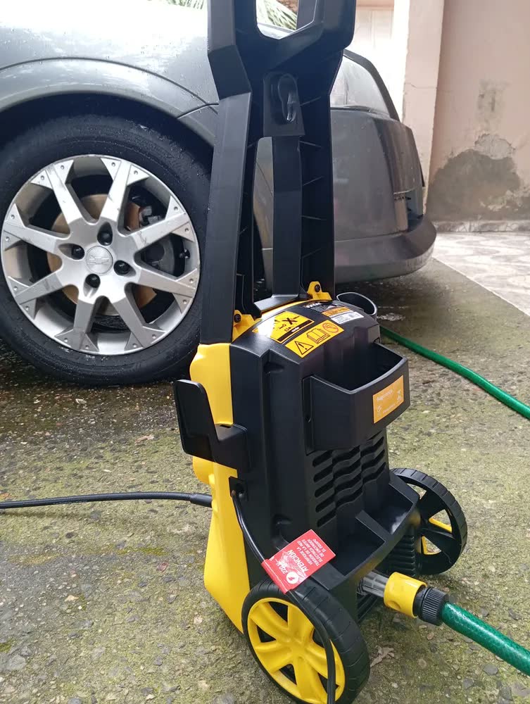 foto de Lavadora De Alta Pressão Vonder 1400w Lav 1600 Amarelo 127 V