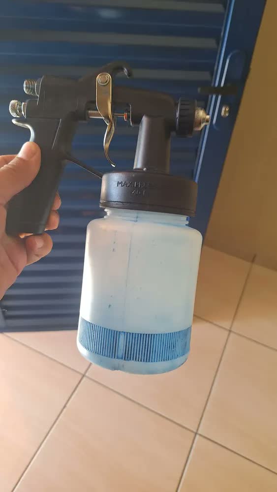 foto de Pistola De Pintura C/ Caneca Plástica Ar Direto Ppv90 Vonder