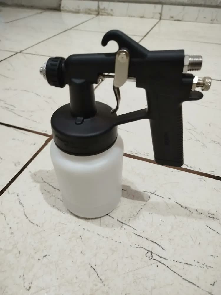 foto de Pistola De Pintura C/ Caneca Plástica Ar Direto Ppv90 Vonder