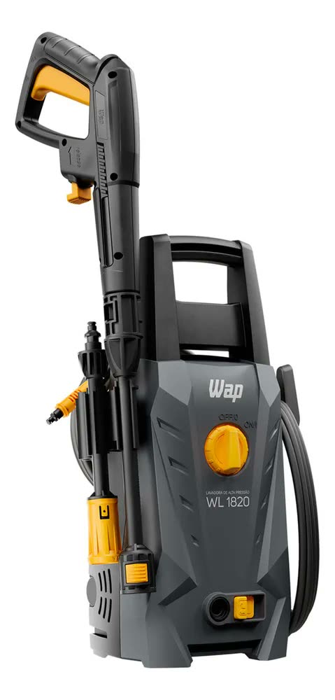 foto de Lavadora de Alta Pressão WAP WL 1820 1400W com Stop Total, Jato Leque e Concentrado