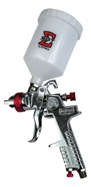 Pistola De Pintura Pneumática Bico 1.3 600ml Sgt3011b