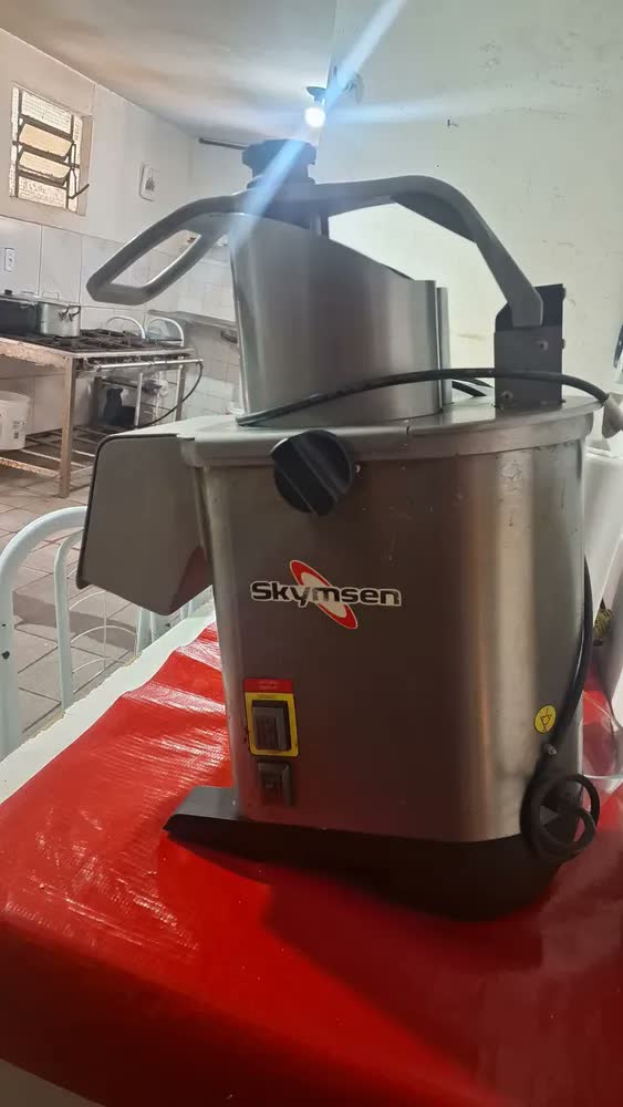 foto de Processador Alimentos Faz Cubo Skymsen Pa-7 Pró Com 12discos