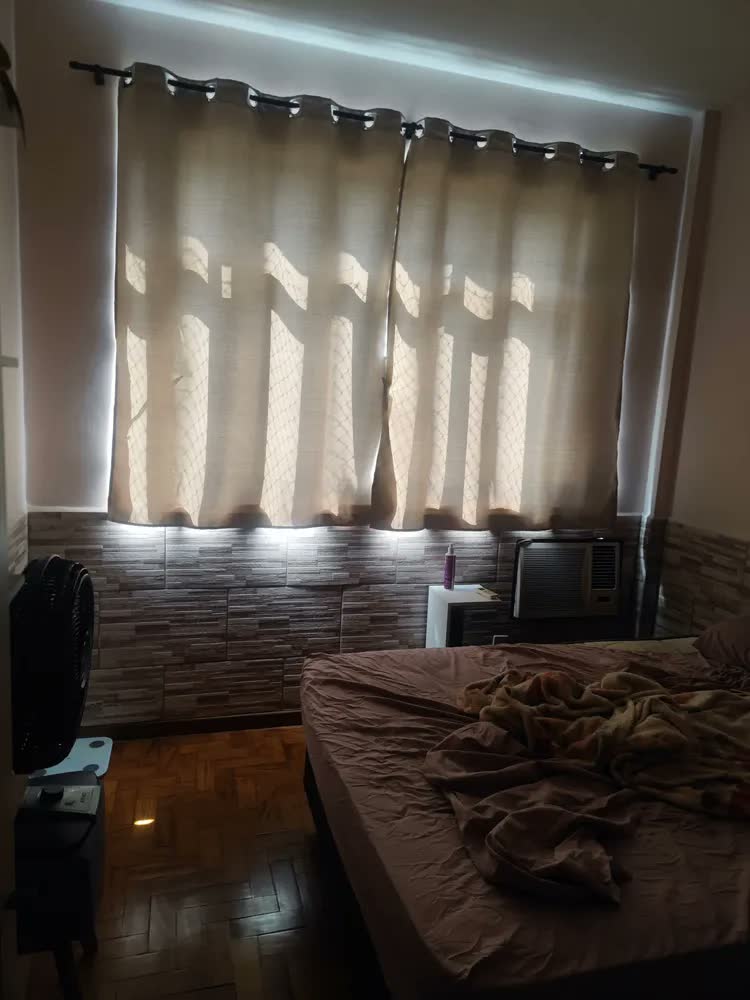 foto de Cortina Blackout Em Tecido 2,80 X 1,80 Corta Luz 100% Cor Bege